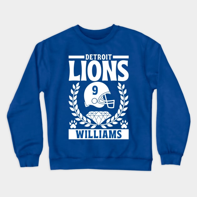 Detroit Lions Williams 9 American Football Crewneck Sweatshirt by Astronaut.co